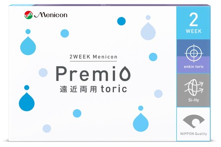 2WEEK Menicon Premio 遠近両用　toric　正面パッケージ.jpg