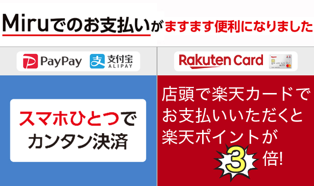 楽天カードポイント3倍！