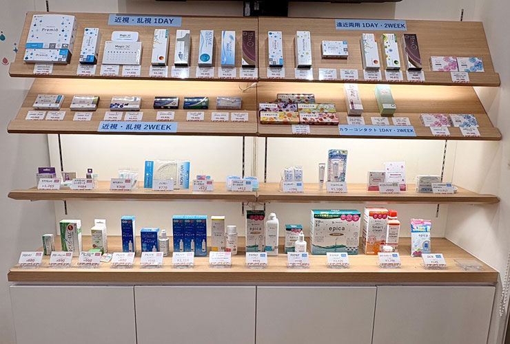店舗商品棚